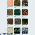 Alunewall 2 meter width Marble/Timber Finish grain color Aluminium Composite Panel